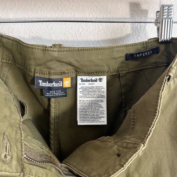 Timberland Olive Green Utility Pants Women’s - Picture 3 of 7